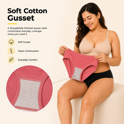 Bamboo Comfort Panties – Pack of 4