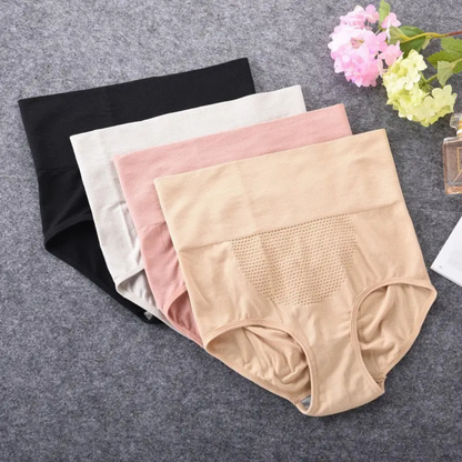 High-Waisted Tummy Support Underwear Pack Of 2