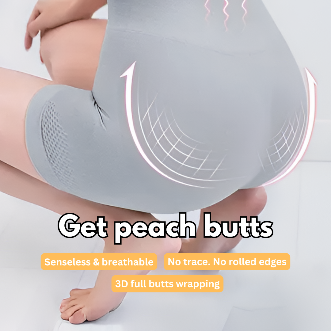 Womens High waisted Tummy Tucking Seamless Shots (Pack of 4 )