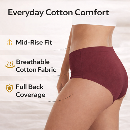 Everyday Comfort Pro – Cotton Panty ( Pack of 4)