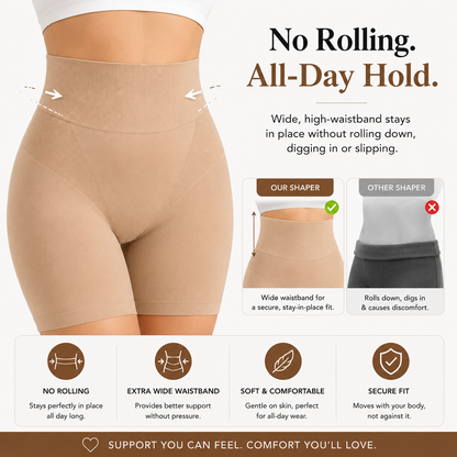 Women’s Tummy Control Thigh Slimming  Seamless  Body Shaper Shorts