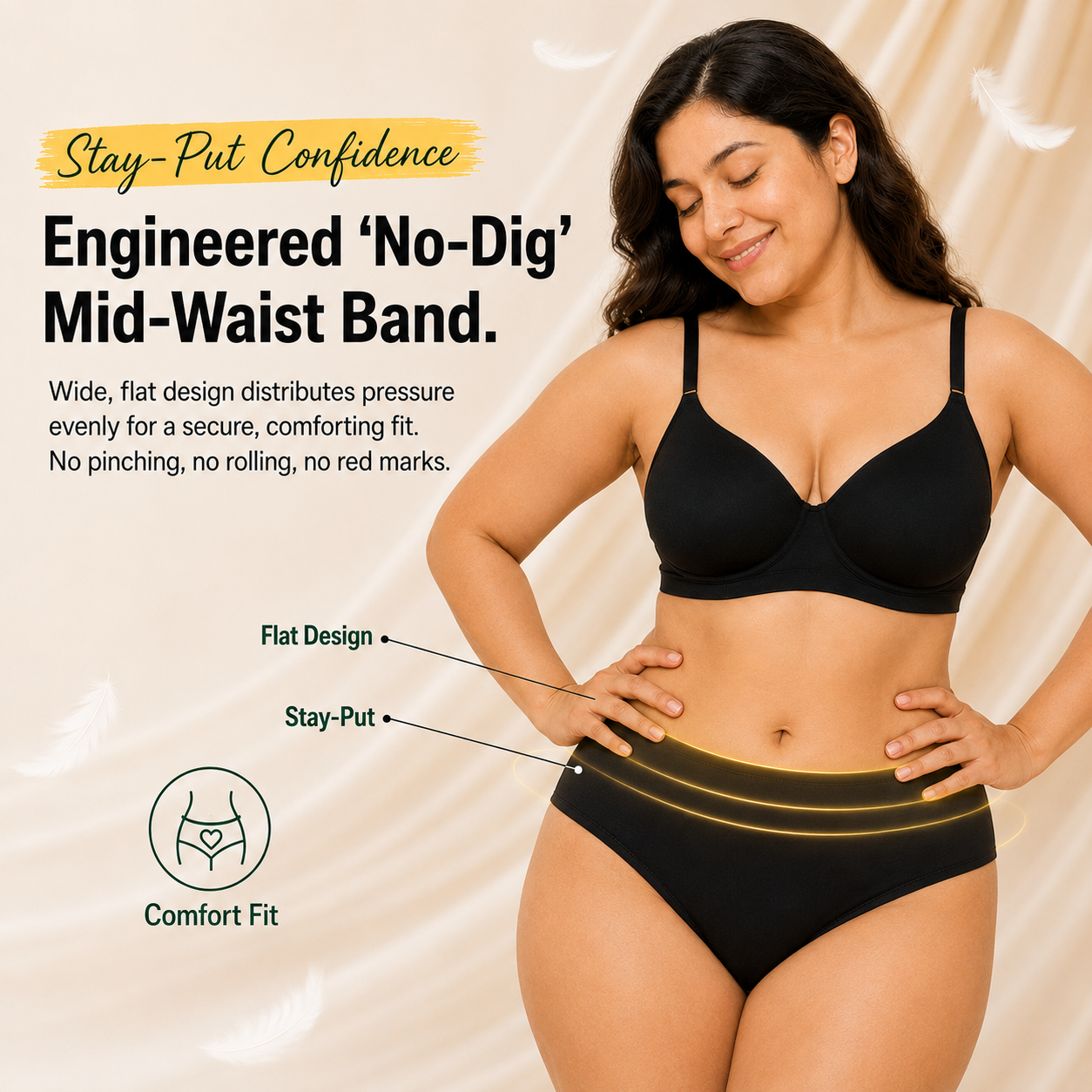 Pack Of 5 - Everyday Bamboo Panties For Womens