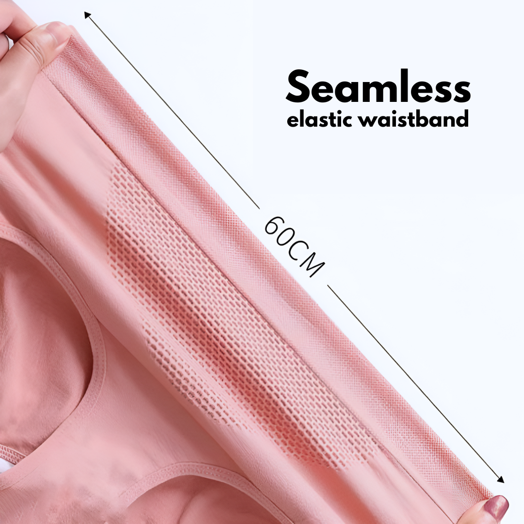 High-Waisted Tummy Support Underwear – Set of 4.