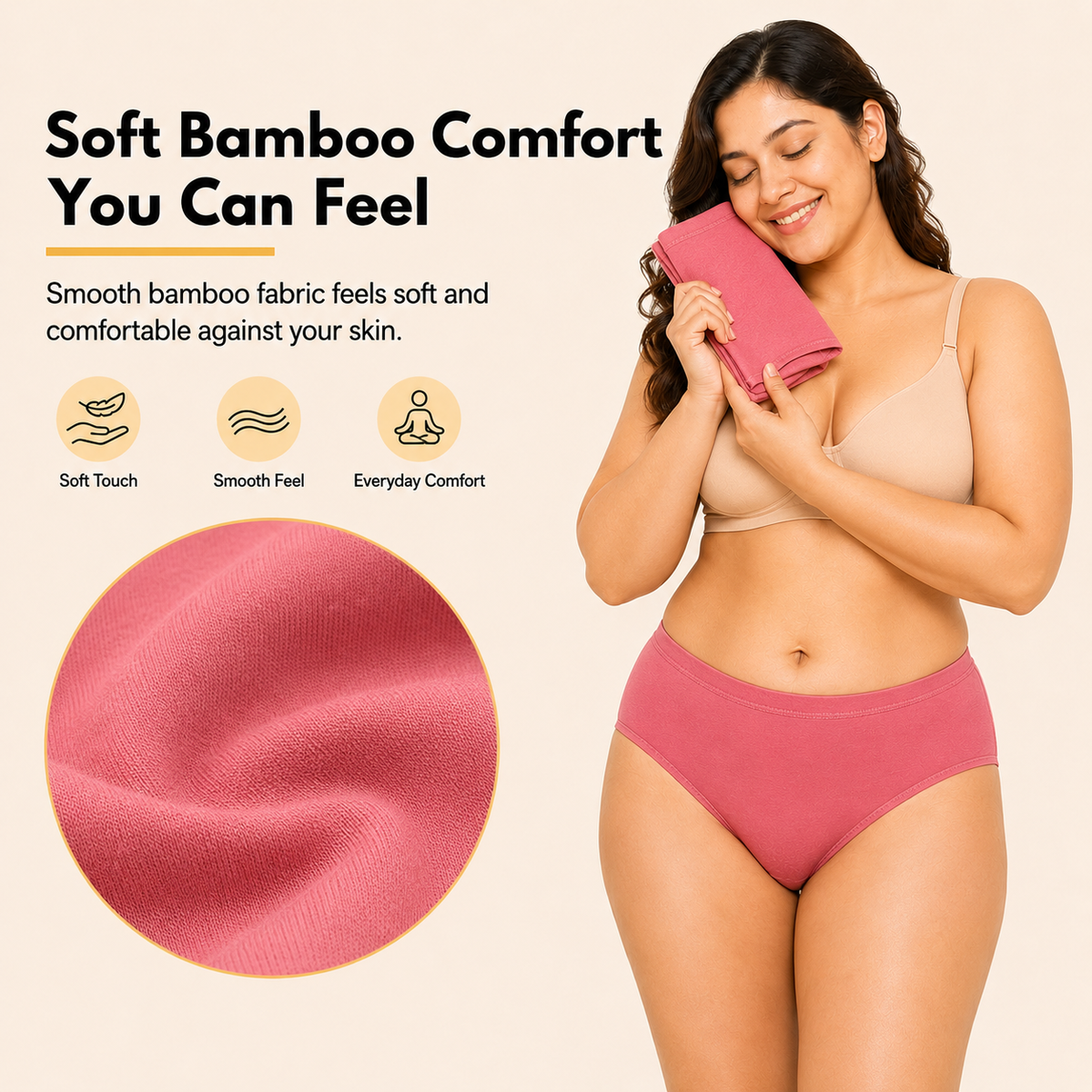 Bamboo Comfort Panties – Pack of 4