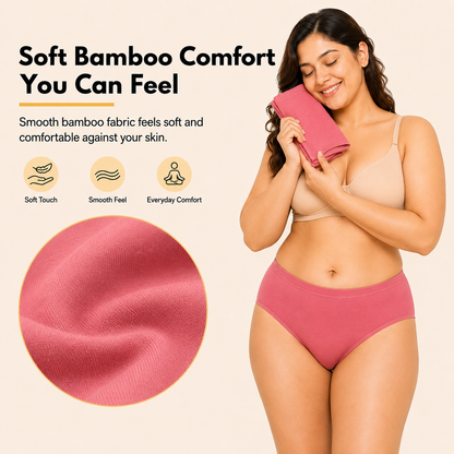 Bamboo Comfort Panties – Pack of 4