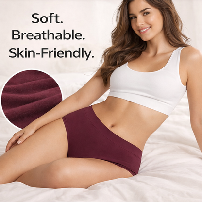 Everyday Comfort Pro – Cotton Panty ( Maroon ) Pack of 2