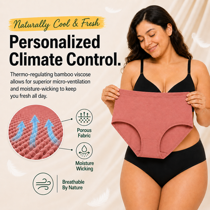 Pack Of 5 - Everyday Bamboo Panties For Womens