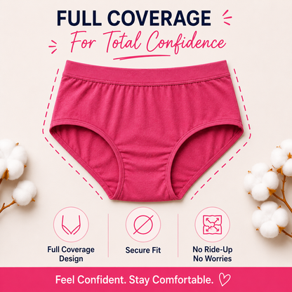 Premium Cotton Panty ( Pack of 5)