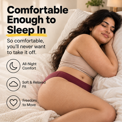 WOMENS Everyday Comfort Cotton Panties – Pack of 5