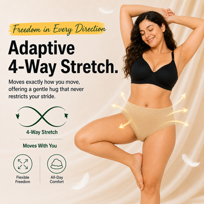Pack Of 5 - Everyday Bamboo Panties For Womens