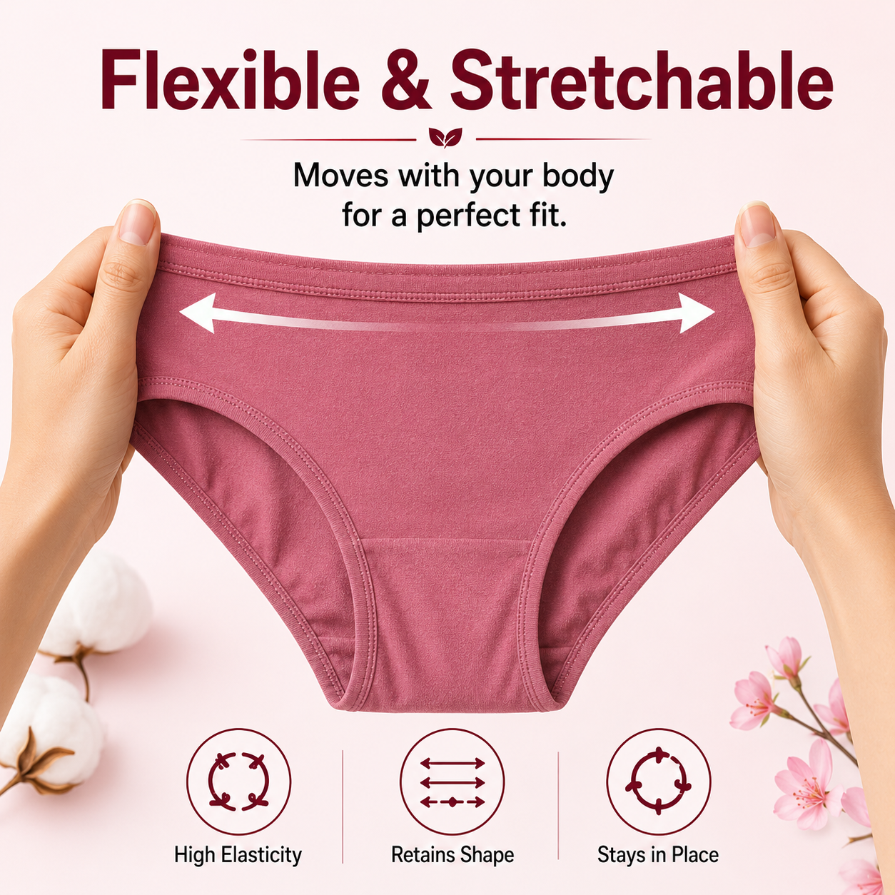 Pack Of 5 - Everyday Bamboo Panties