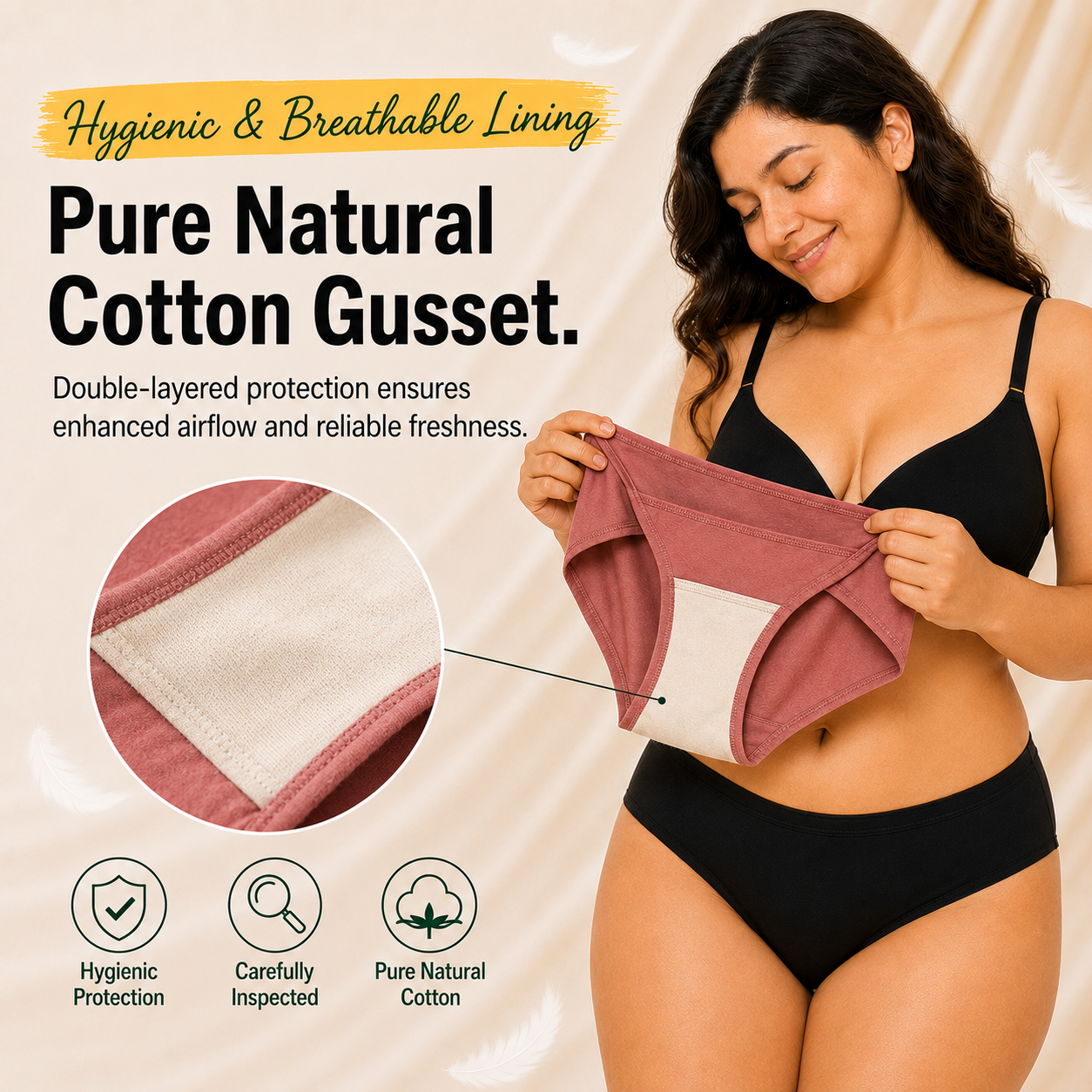 Pack Of 5 - Everyday Bamboo Panties For Womens