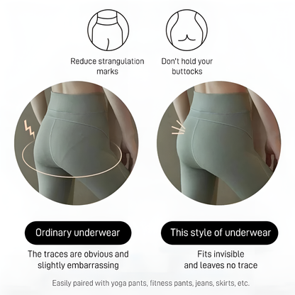 High-Waisted Tummy Support Underwear – Set of 4.