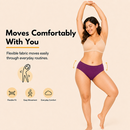 Bamboo Comfort Panties – Pack of 4