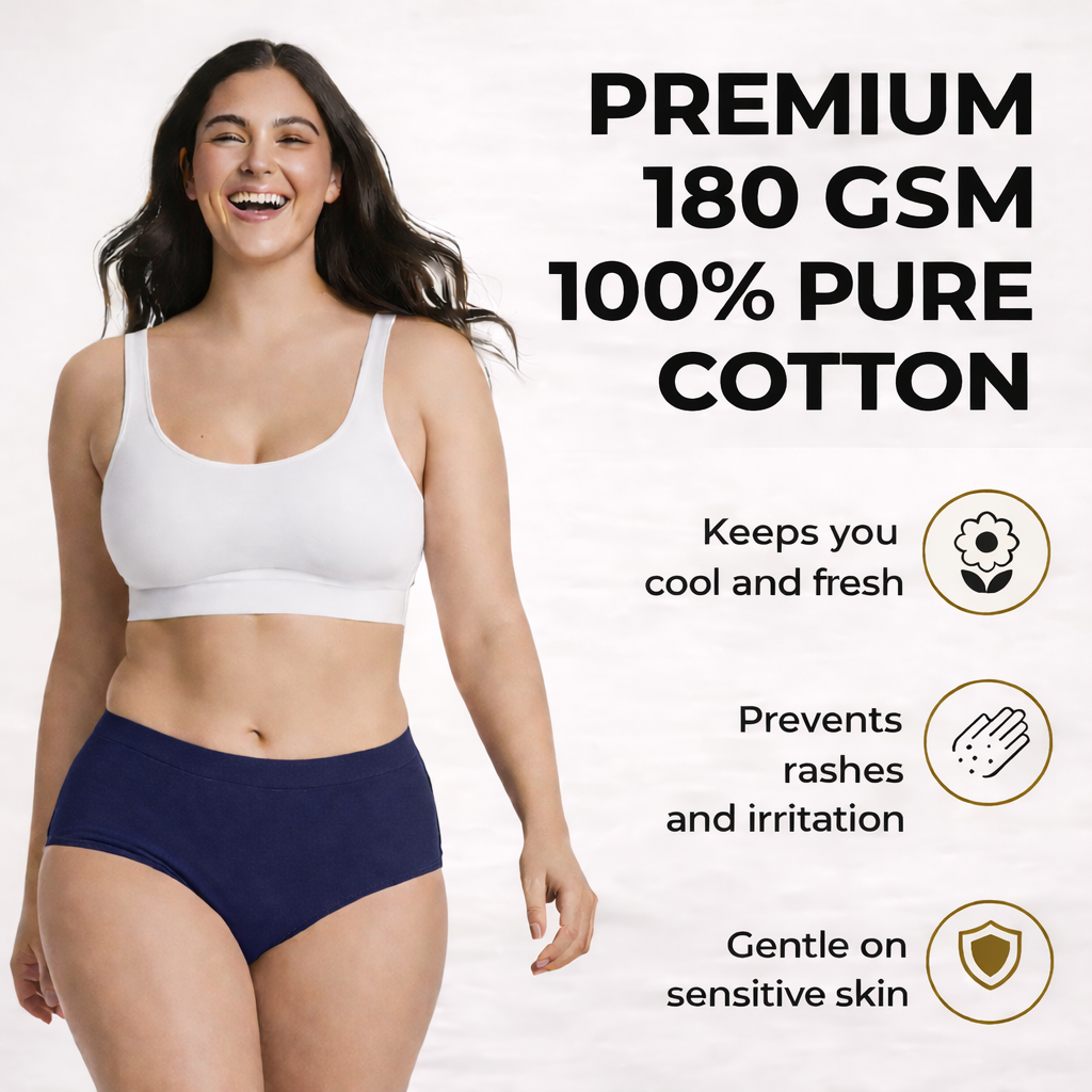 Everyday Comfort Pro – Cotton Panty ( BLUE ) Pack of 2