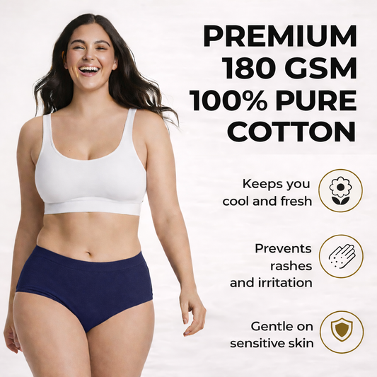 Everyday Comfort Pro – Cotton Panty ( BLUE ) Pack of 2