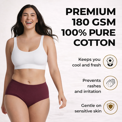 Everyday Comfort Pro – Cotton Panty ( Pack of 4)