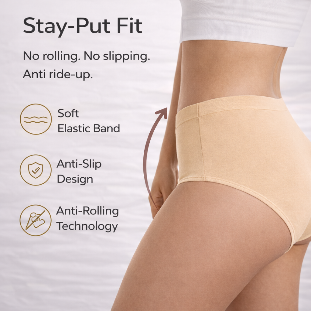 Everyday Comfort Pro – Cotton Panty ( Skin ) Pack of 2