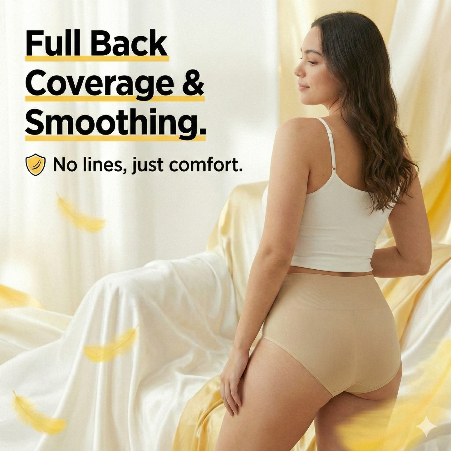 Cool & Comfee High-Waisted Smoothing Briefs (4-Pack)