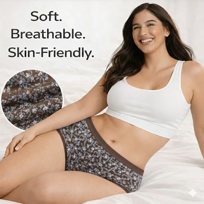 Everyday Comfort Pro – Premium Printed Cotton Panty ( Pack of 3)