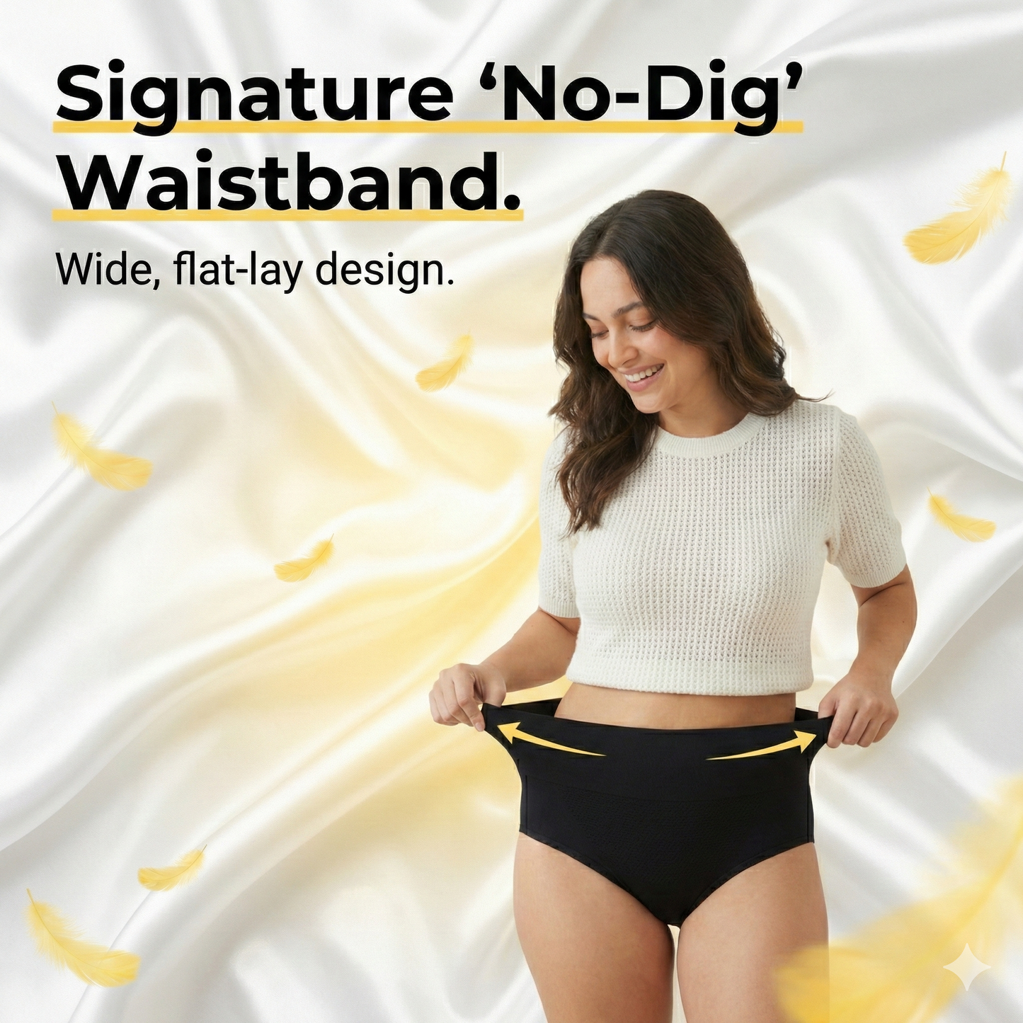 Cool & Comfee High-Waisted Smoothing Briefs (4-Pack)