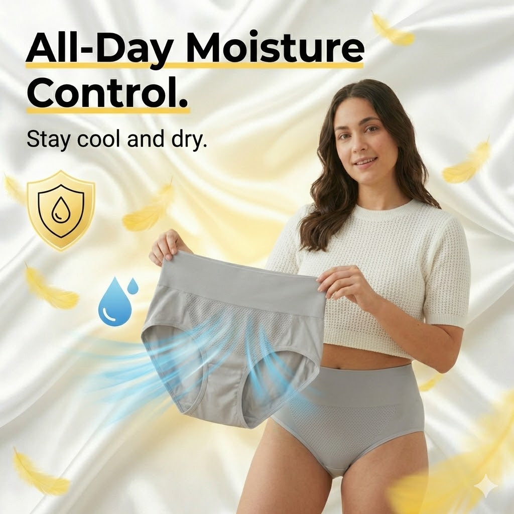 Cool & Comfee High-Waisted Smoothing Briefs (4-Pack)