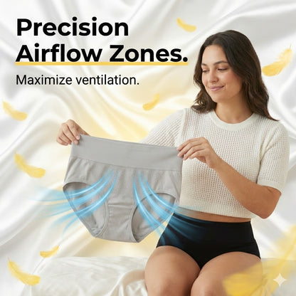 Cool & Comfee High-Waisted Smoothing Briefs (4-Pack)