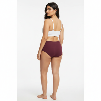 Everyday Comfort Pro – Cotton Panty ( Maroon ) Pack of 2