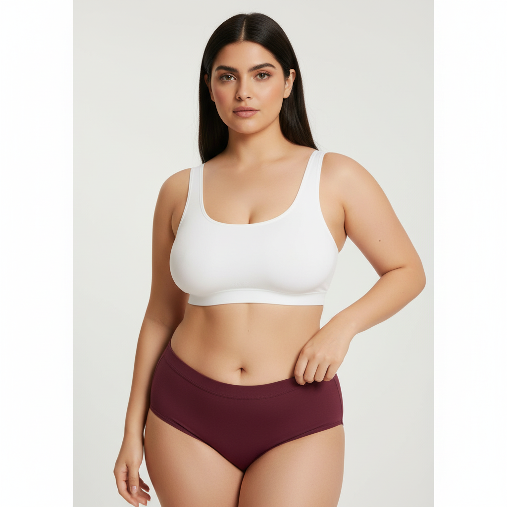 Everyday Comfort Pro – Cotton Panty ( Maroon ) Pack of 2