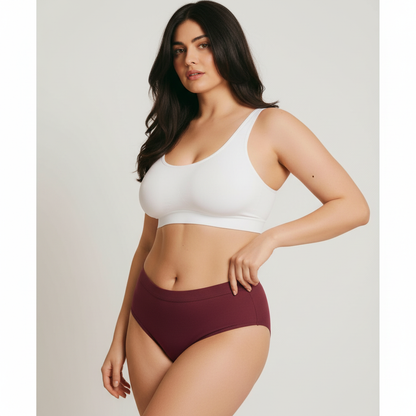 Everyday Comfort Pro – Cotton Panty ( Maroon ) Pack of 2