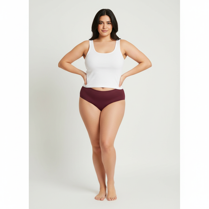 Everyday Comfort Pro – Cotton Panty ( Maroon ) Pack of 2