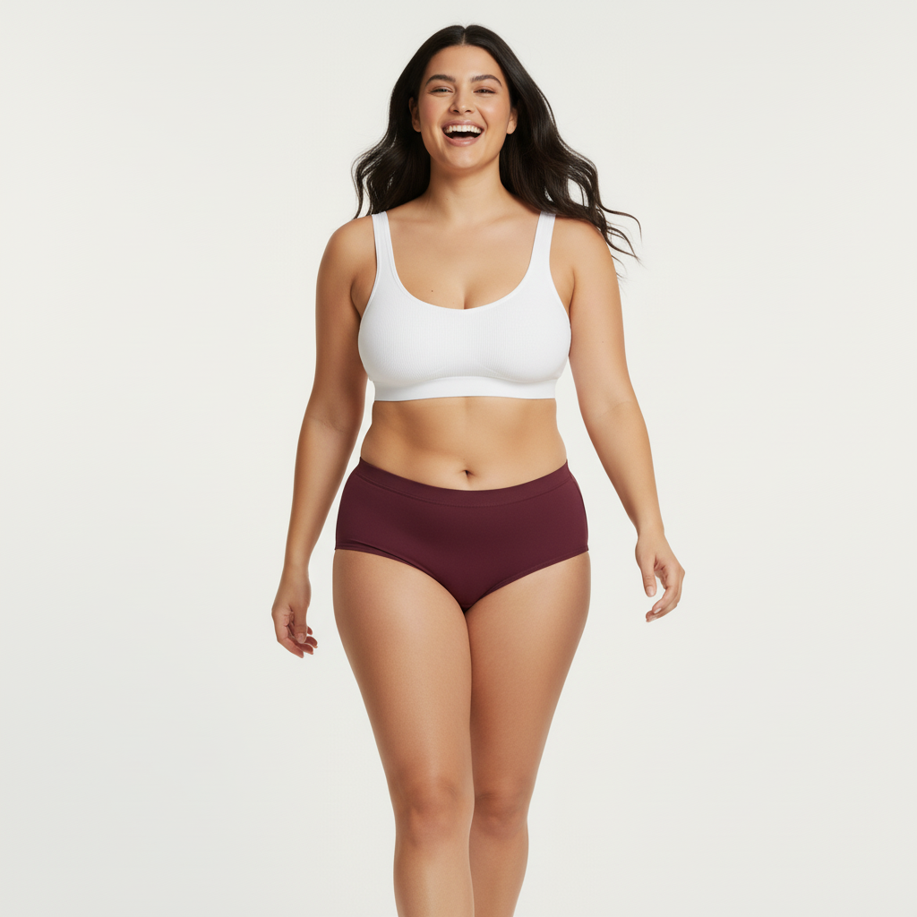 Everyday Comfort Pro – Cotton Panty ( Maroon ) Pack of 2