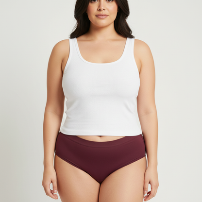 Everyday Comfort Pro – Cotton Panty ( Maroon ) Pack of 2