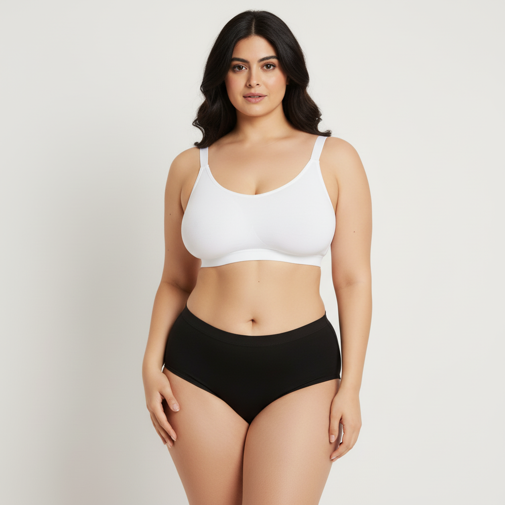 Everyday Comfort Pro – Cotton Panty ( Black ) Pack of 2