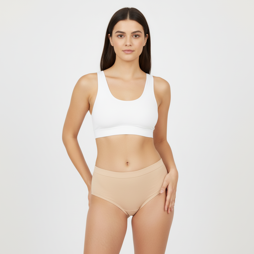 Everyday Comfort Pro – Cotton Panty ( Skin ) Pack of 2